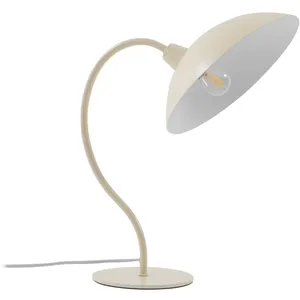 Lucande - Lampe à poser 'Arvadon' en métal pour salon & salle à manger pas cher