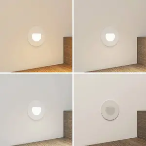 Lampe encastrable LED Arcchio Vexi, Ø 7,8 cm, blanc, aluminium, CCT pas cher