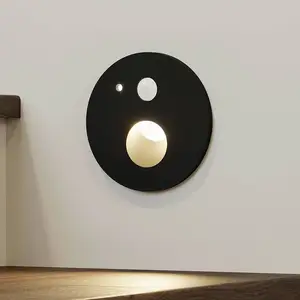 Arcchio Neru lampe LED, capteur ronde noire pas cher