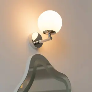 Comparateur de prix : Arcchio - led Applique Murale 'Maviris' en métal pour salle de bain
