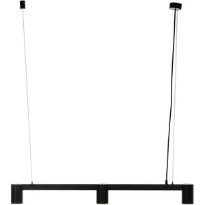 Arcchio suspension Brinja, noir, 90 cm, à 3 lampes, GU10 pas cher