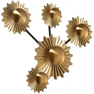 Lindby Senmia applique en doré, à cinq lampes pas cher