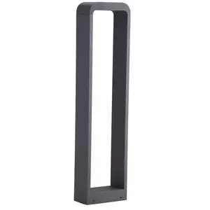 Comparateur de prix : Lindby, borne lumineuse LED Emima, 80 cm, anthracite, aluminium