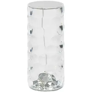 Lindby Lampe de table LED rechargeable Louane, 18,5 cm, USB, RGBW pas cher