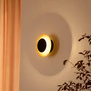 Comparateur de prix : LINDBY Led Applique Murale 'Tiama' en métal pour salon & salle à manger