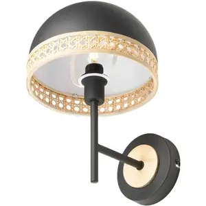 Lindby - Applique Murale à intensité variable 'Lonnaris' en métal pour salon & salle à manger pas cher