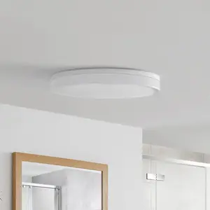PRIOS Led Plafonnier à intensité variable 'Wynion' pour salle de bain pas cher