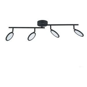 LINDBY Led Plafonnier à intensité variable 'Manel' en métal pour salon & salle à manger pas cher