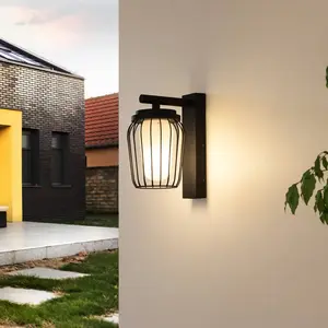 Comparateur de prix : LUCANDE Applique Exterieur à intensité variable 'Chandan' en aluminium