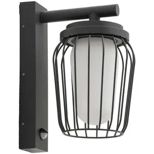 LUCANDE Applique extérieure à intensité variable 'Chandan' en aluminium pas cher