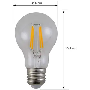 Arcchio Ampoule LED filament, claire, E27, 7,2 W, 3000K, 1521 lm pas cher