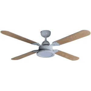 Lindby Ventilateur de plafond LED Tedric, blanc, silencieux, Ø 133 cm pas cher