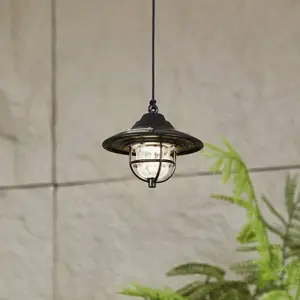 Comparateur de prix : Lindby luminaire d'extérieur LED Ketil, noir, piquet de terre, pile