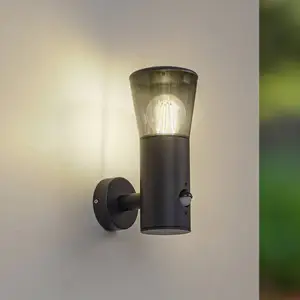 Lindby - Applique extérieure à intensité variable 'Heulo' en aluminium pas cher