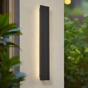 Comparateur de prix : Lucande, applique d'extérieur LED Melira, longueur 60 cm, anthracite