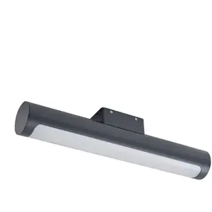 Comparateur de prix : Lucande, applique d'extérieur LED Tuberia, anthracite, métal, Ø 7 cm