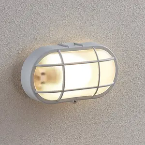 Comparateur de prix : Lindby, applique d'extérieur LED Alisha, blanc, plastique, IP54