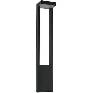 Comparateur de prix : Lindby, borne lumineuse LED Lonete, hauteur 65 cm, anthracite, IP65