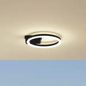 Comparateur de prix : LINDBY Led Plafonnier extérieur à intensité variable 'Finian' en aluminium