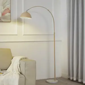 Lindby - Lampadaire 'Tonka' en métal pour salon & salle à manger pas cher