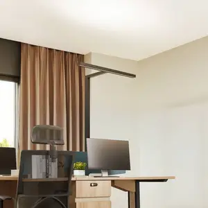 Arcchio Lampe sur pied LED de bureau Jolinda, en forme de T, noir, 4.000 KVendu parluminaire