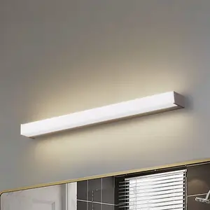 Lindby - led Applique Murale 'Philippa' en aluminium pour salle de bain pas cher