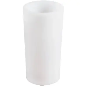 Comparateur de prix : Lindby Pot de fleurs LED rechargeable Florista, hauteur 21 cm, blanc, ...