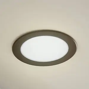 Comparateur de prix : Prios spot encastrable LED Rida, noir, 14,5 cm, 12 W, CCT