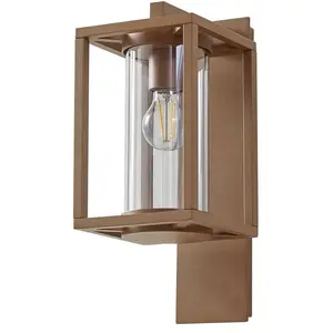 LUCANDE Applique Exterieur à intensité variable 'Ferda' en aluminium