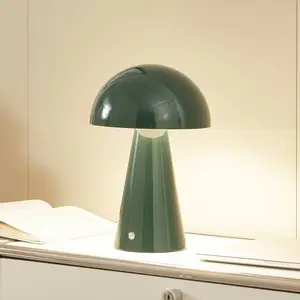 Lindby lampe de table LED rechargeable Nevijo, vert, Ø20 cm, USB, pas cher