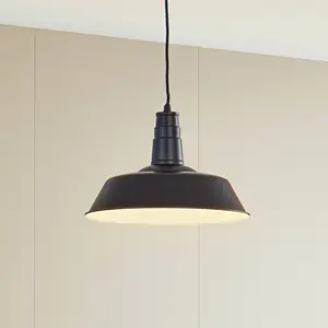 LINDBY Suspension à intensité variable 'Laylan' en métal pour salon & salle à manger pas cher