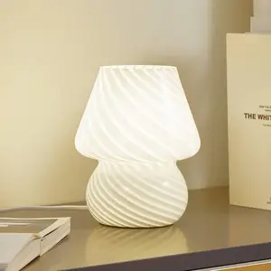 Lindby lampe à poser Andriana, blanc, verre, Ø 15 cm pas cher