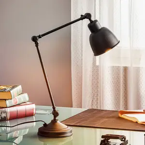 Euluna Lampe à poser Emoti, noir, hauteur 45 cm, réglable pas cher