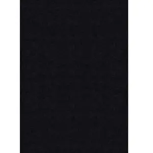 Relax tapis salon doux antidérapant lavable noir, 80 x 300 cm pas cher