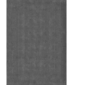 THE CARPET Tapis uni antidérapant lavable anthracite, 300 x 400 cm - relax