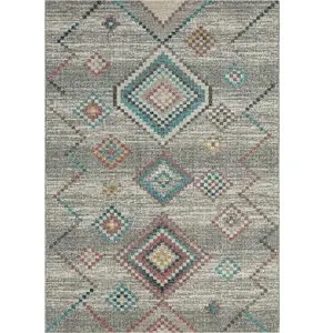 Comparateur de prix : Tapis moderne intérieur extérieur, crème, 140 x 200 cm