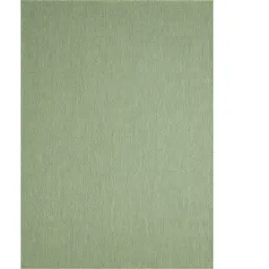 Comparateur de prix : the carpet Mistra Tapis résistant tissé Plat Design Moderne idéal pour la Cuisine et la Salle à Manger Couleurs Tendance Extra Plat également pour l'extérieur Vert 80 x 200 cm