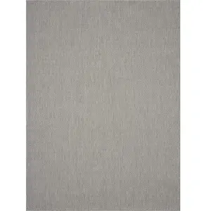 Comparateur de prix : the carpet Mistra - Tapis  tissé à plat, design moderne, convient pour l'extérieur, Gris 80x200 cm
