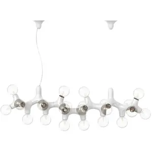 Next DNA Suspension à 24 sources lumineuses, E27, DNA-PL-LONG-24-WM, LONG-24 pas cher