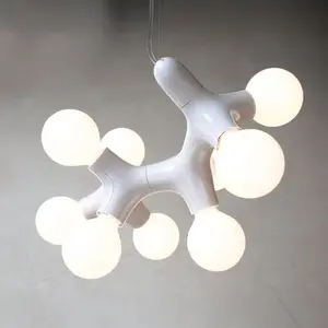 Next DNA Suspension à 9 sources lumineuses, E27, DNA-PL-QUATTRO-9.1-WG, QUATTRO-9.1 pas cher