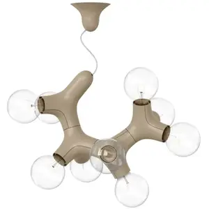 Next DNA Suspension à 9 sources lumineuses, E27, DNA-PL-QUATTRO-9.1-BM, QUATTRO-9.1 pas cher