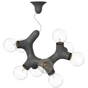 Next DNA Suspension à 9 sources lumineuses, E27, DNA-PL-QUATTRO-9.1-GM, QUATTRO-9.1 pas cher