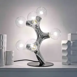 Next DNA Lampe de table E27, DNA-TL-TRIPLE-7-CH, pas cher