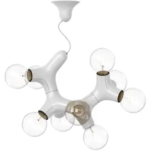 Next DNA Suspension à 9 sources lumineuses, E27, DNA-PL-QUATTRO-9.1-WM, QUATTRO-9.1 pas cher