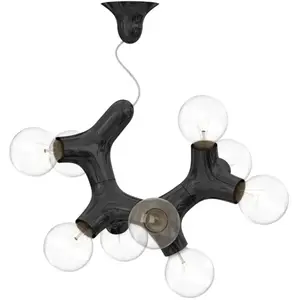 Next DNA Suspension à 9 sources lumineuses, E27, DNA-PL-QUATTRO-9.1-SG, QUATTRO-9.1 pas cher