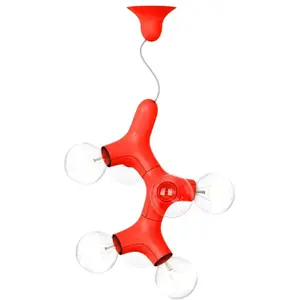 Next DNA Suspension à 7 sources lumineuses, E27, DNA-PL-TRIPLE-7-LO, TRIPLE-7