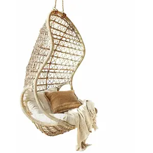 Comparateur de prix : LOBERON Fauteuil suspendu Tiphanie, marron/beige (66 x 86 x 140cm)