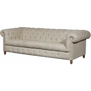 Comparateur de prix : LOBERON Canapé Parpeville, lin (100 x 230 x 70cm)