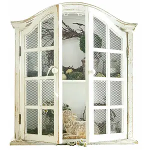 Loberon Armoire murale Monthelie, blanc vieilli (18 x 50.5 x 56cm)