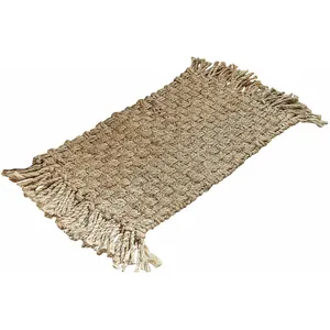 LOBERON Paillasson Moody, marron (60 x 40cm) pas cher